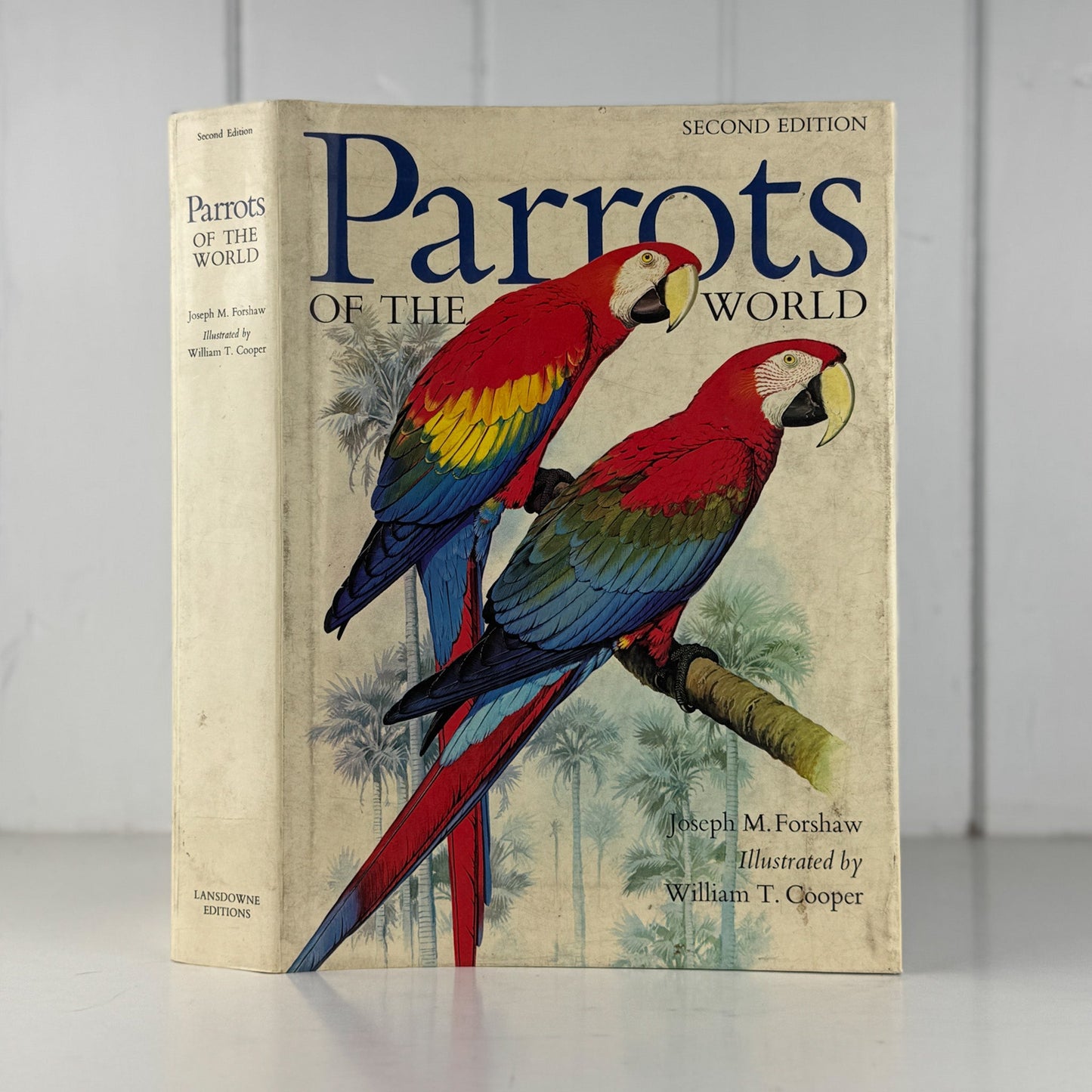 Parrots of the World, Joseph Forshaw, 1978 Oversized Book - Pretty Old Books