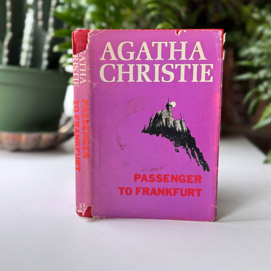 Passenger to Frankfurt, Agatha Christie, 1970, Hardcover Book Club Edition - Pretty Old Books