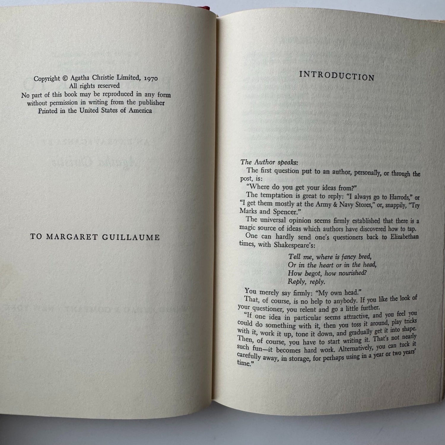 Passenger to Frankfurt, Agatha Christie, 1970, Hardcover Book Club Edition - Pretty Old Books