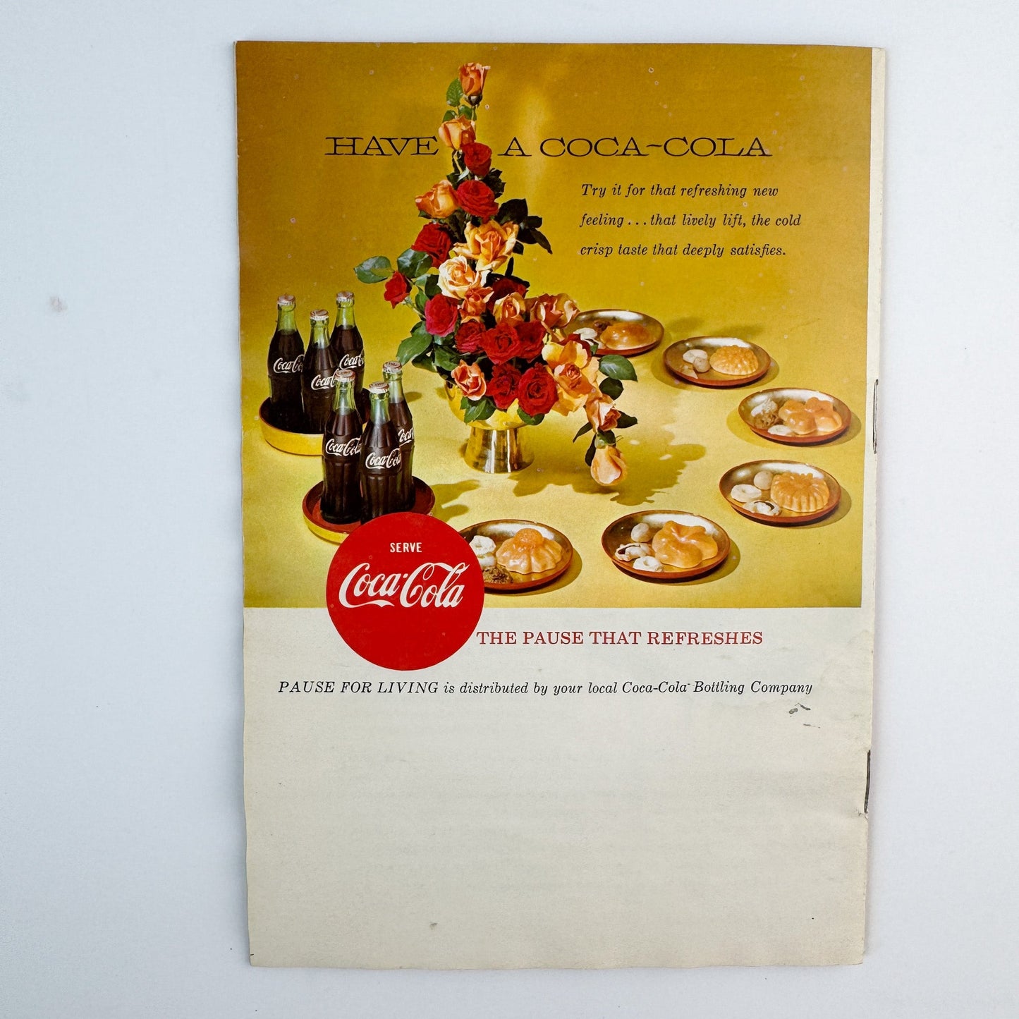 Pause for Living, Autumn 1961 Coca - Cola Booklet for Homemakers - Pretty Old Books