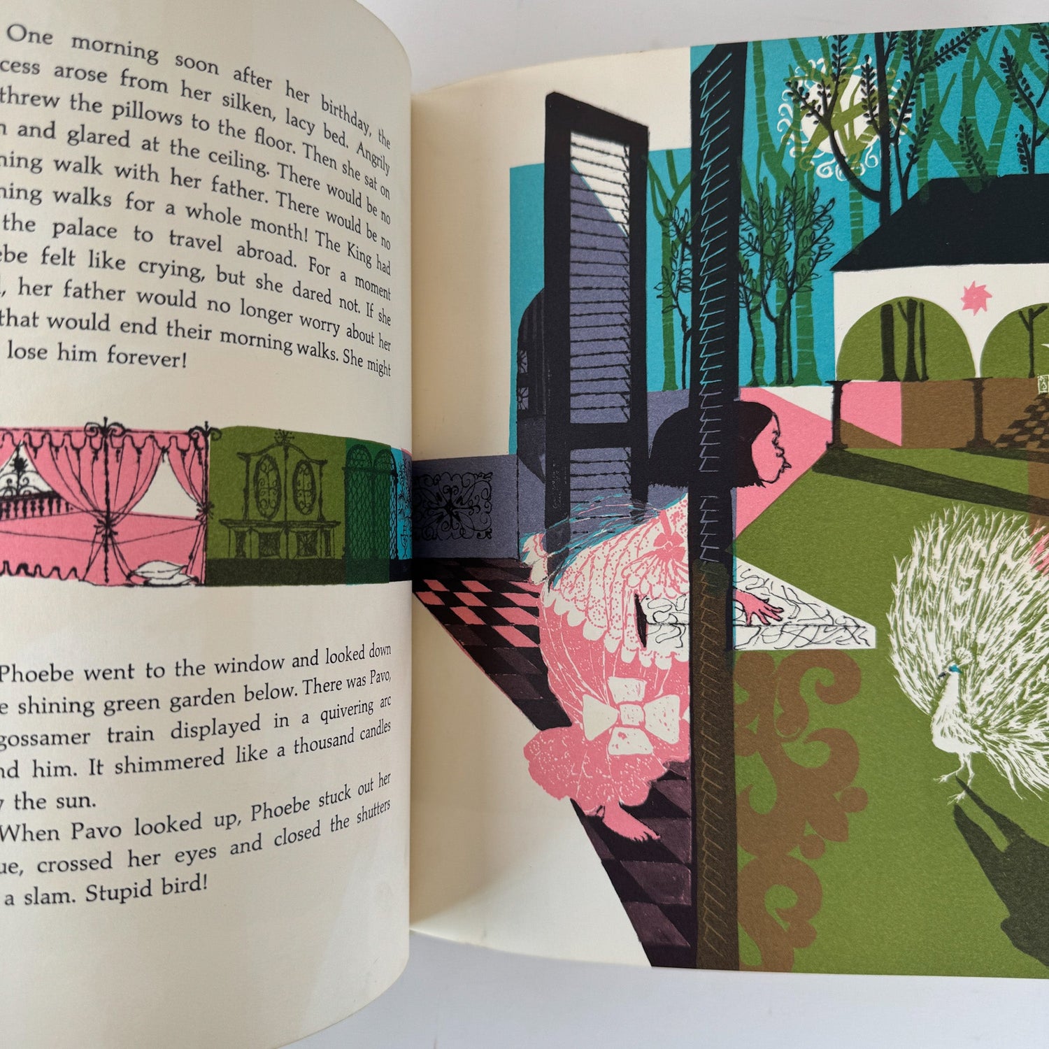 Pavo and the Princess, Evaline Ness, 1964, Children's Book - Pretty Old Books