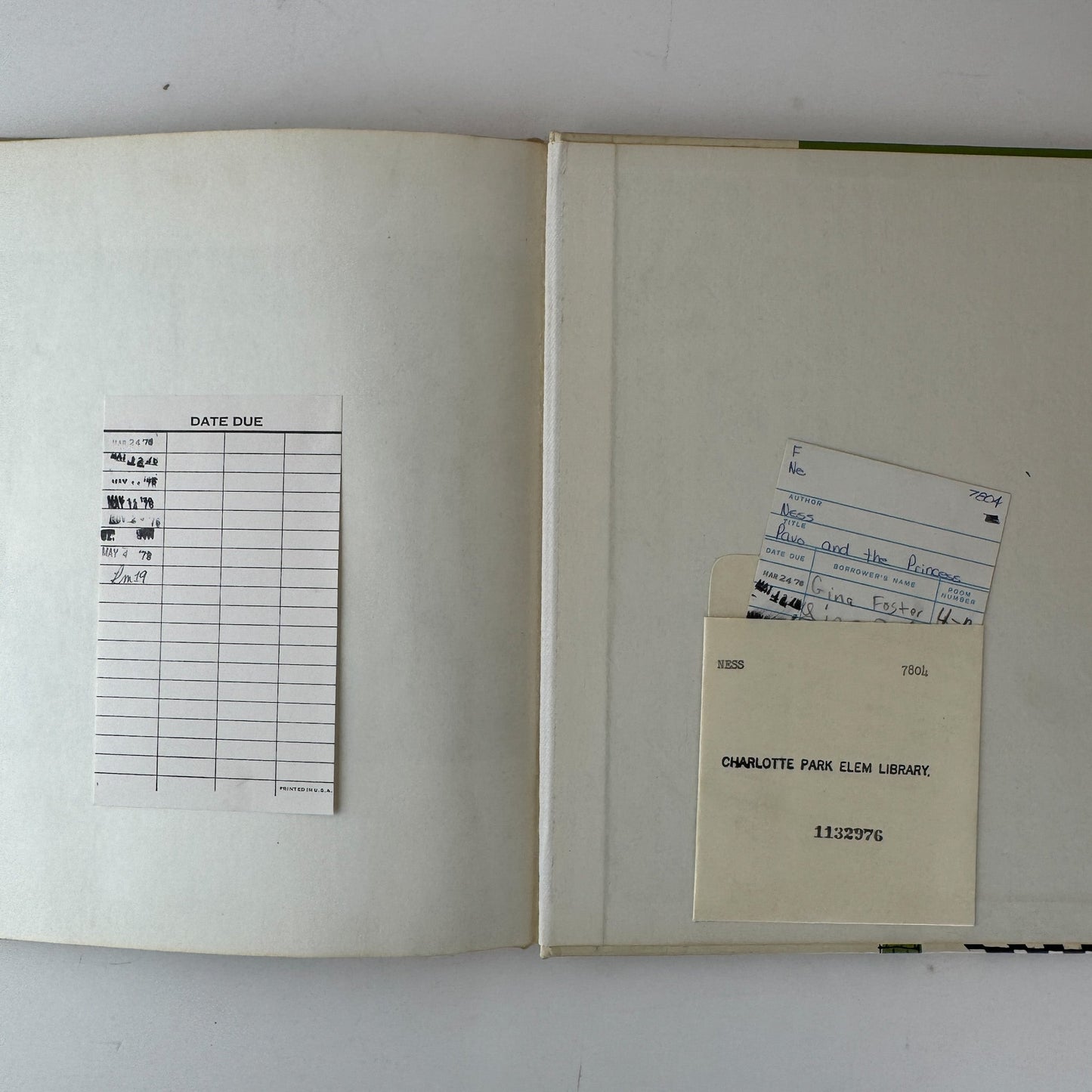 Pavo and the Princess, Evaline Ness, 1964, Children's Book - Pretty Old Books