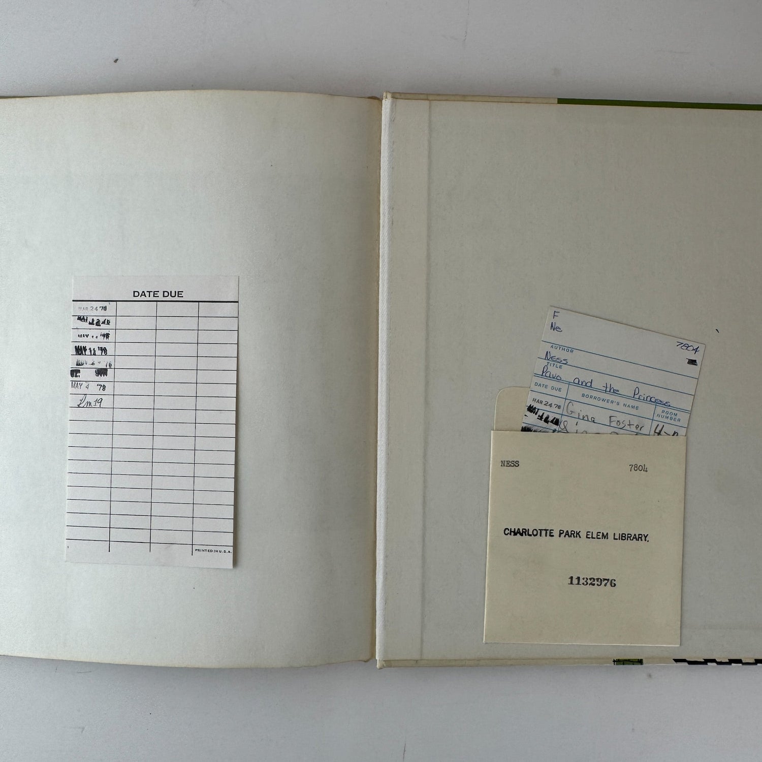 Pavo and the Princess, Evaline Ness, 1964, Children's Book - Pretty Old Books