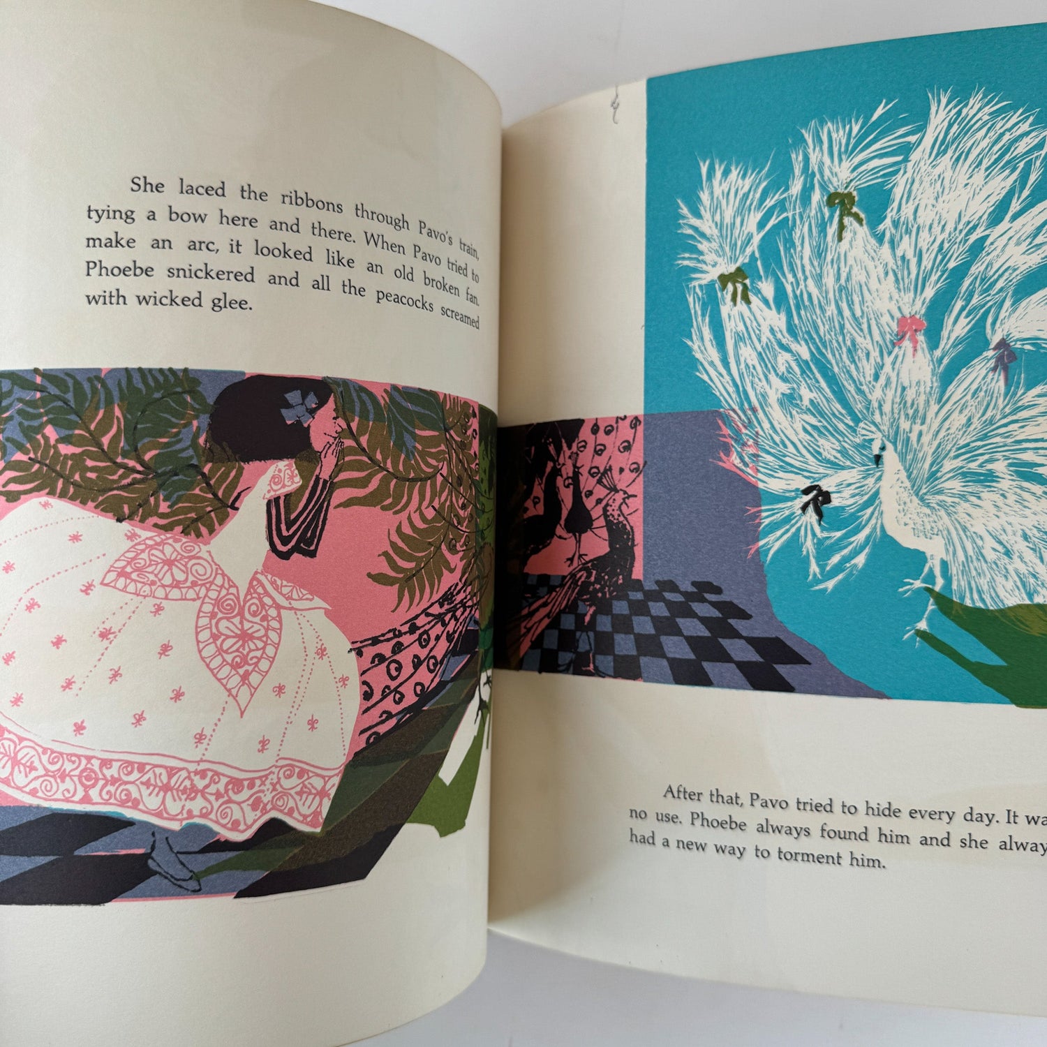 Pavo and the Princess, Evaline Ness, 1964, Children's Book - Pretty Old Books