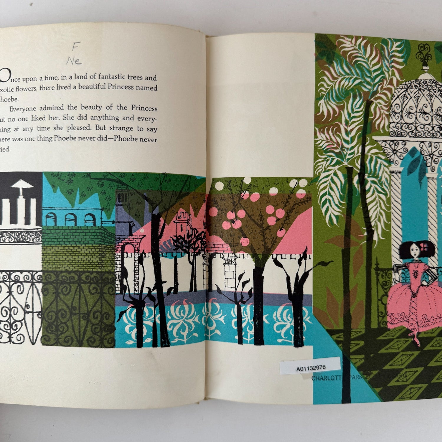 Pavo and the Princess, Evaline Ness, 1964, Children's Book - Pretty Old Books