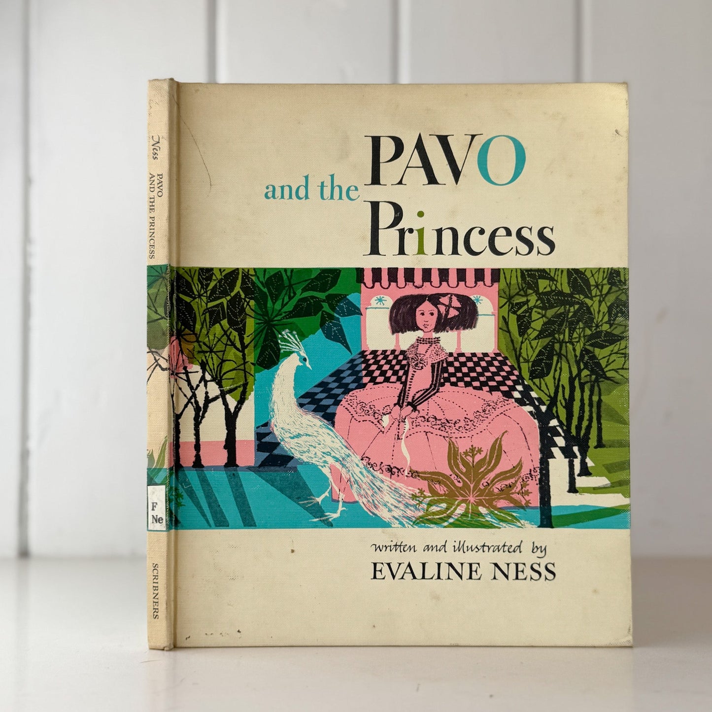 Pavo and the Princess, Evaline Ness, 1964, Children's Book - Pretty Old Books