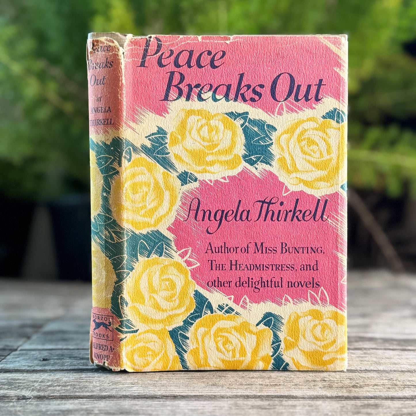 Peace Breaks Out, Angela Thirkell, 1947, Borzoi Books, First American Edition - Pretty Old Books
