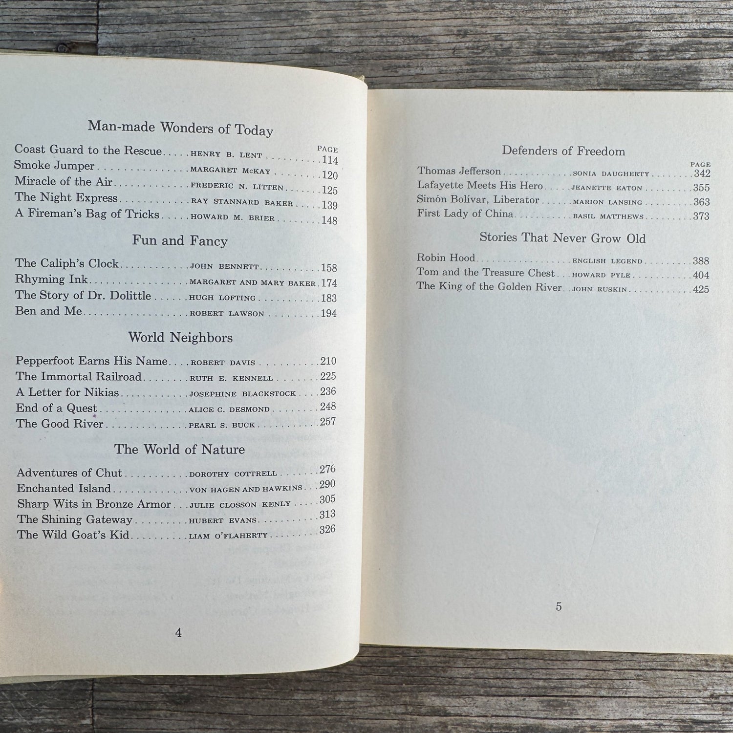 People and Progress, William S. Gray and May Hill Arbuthnot, 1947-48 Edition - Pretty Old Books