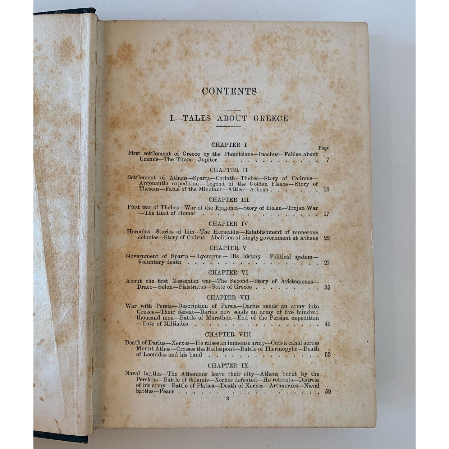 Peter Parley's Tales of Greece and Rome, Blackie's Library - Hardcover - Pretty Old Books