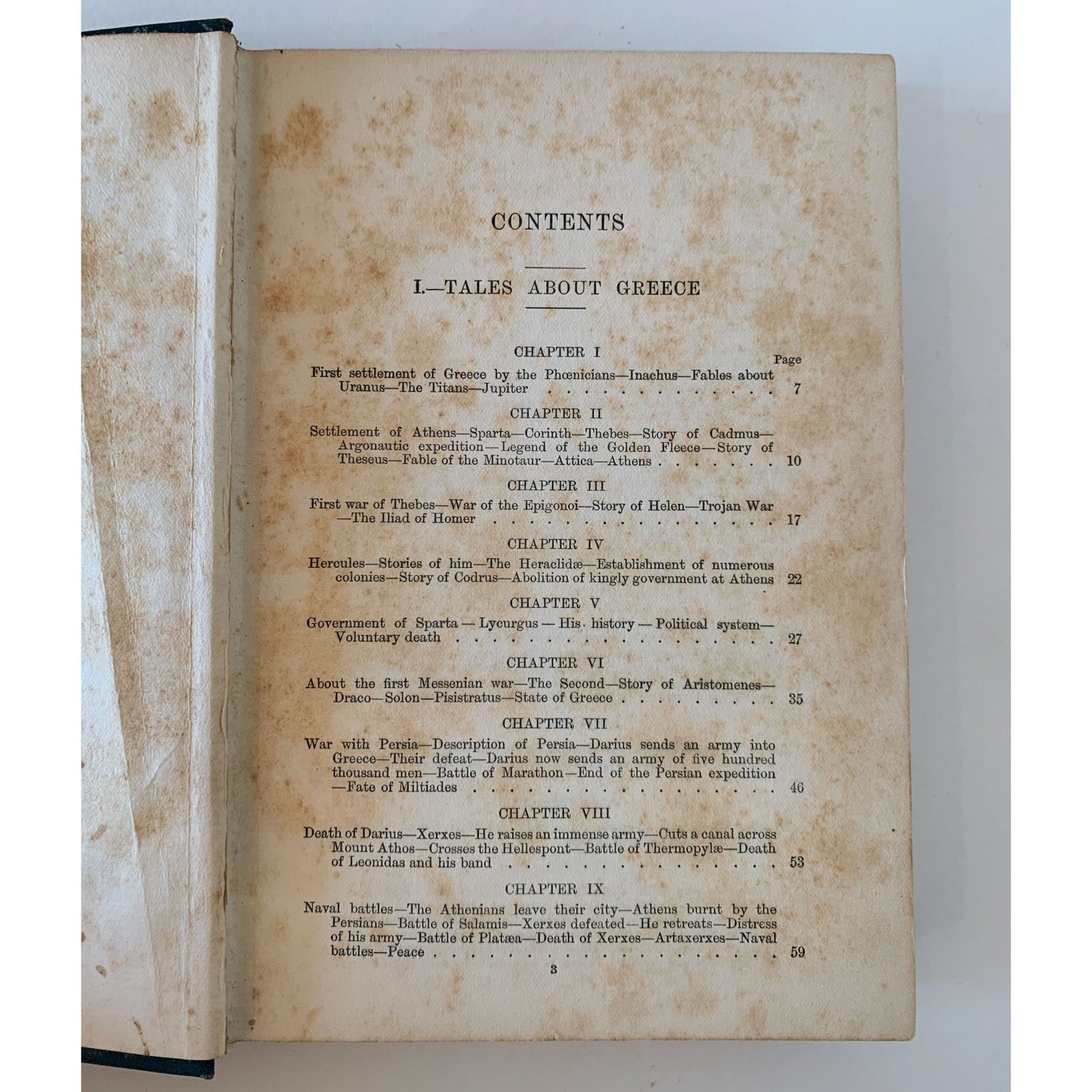 Peter Parley's Tales of Greece and Rome, Blackie's Library - Hardcover - Pretty Old Books