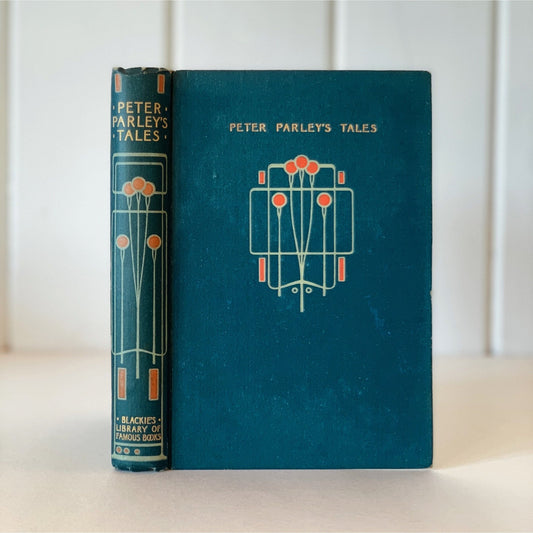Peter Parley's Tales of Greece and Rome, Blackie's Library - Hardcover - Pretty Old Books