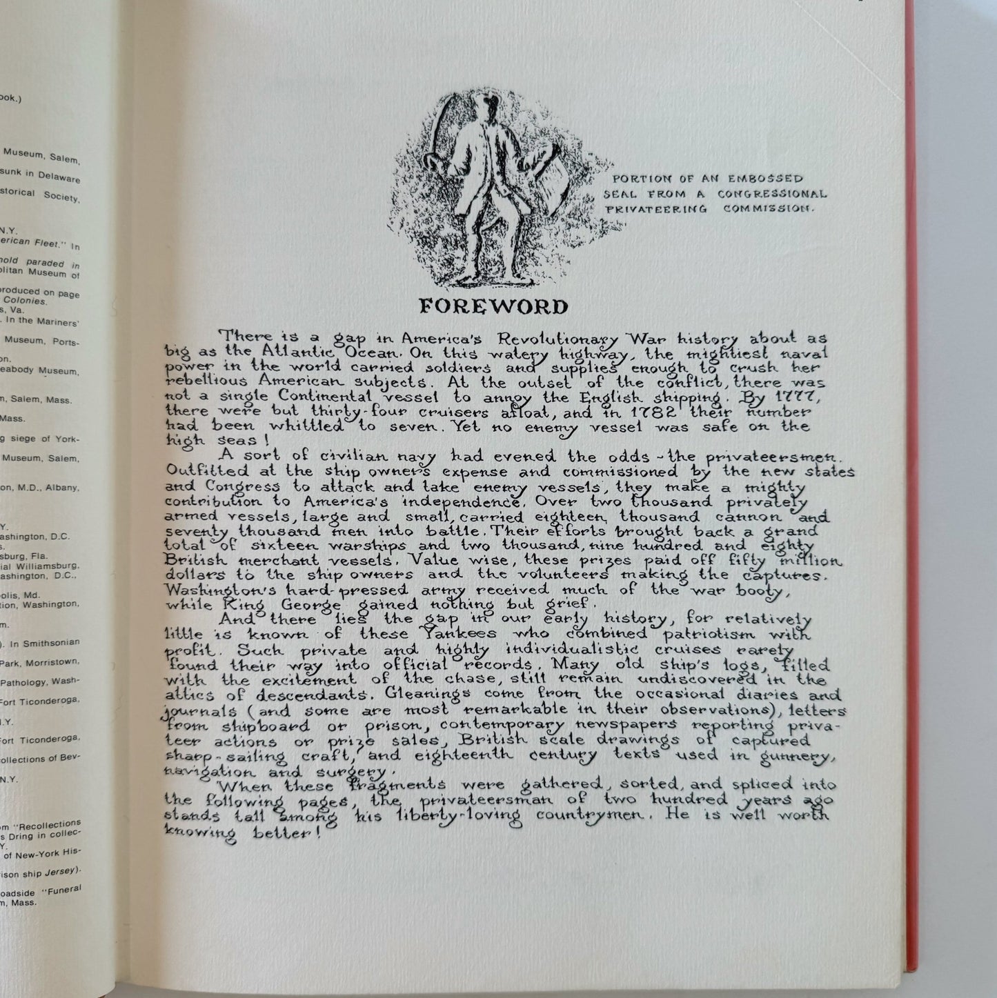 Picture Book of the Revolution's Privateers, Revolutionary Naval History, 1973, Hardcover - Pretty Old Books