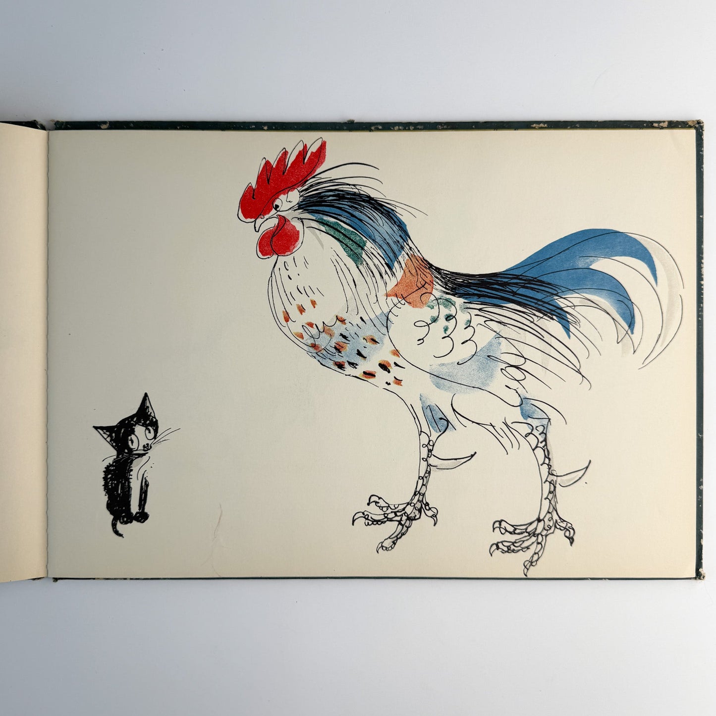 Pitschi, Hans Fischer, 1953 Hardcover Cat Story - Pretty Old Books