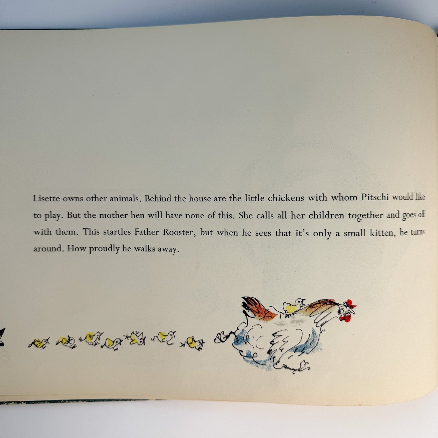 Pitschi, Hans Fischer, 1953 Hardcover Cat Story - Pretty Old Books