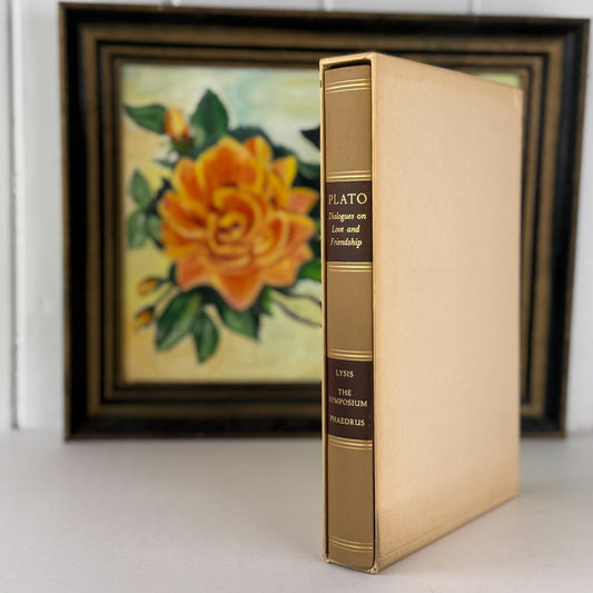 Plato: Lysis, Symposium, Phaedrus, Heritage Press, 1968 - Pretty Old Books