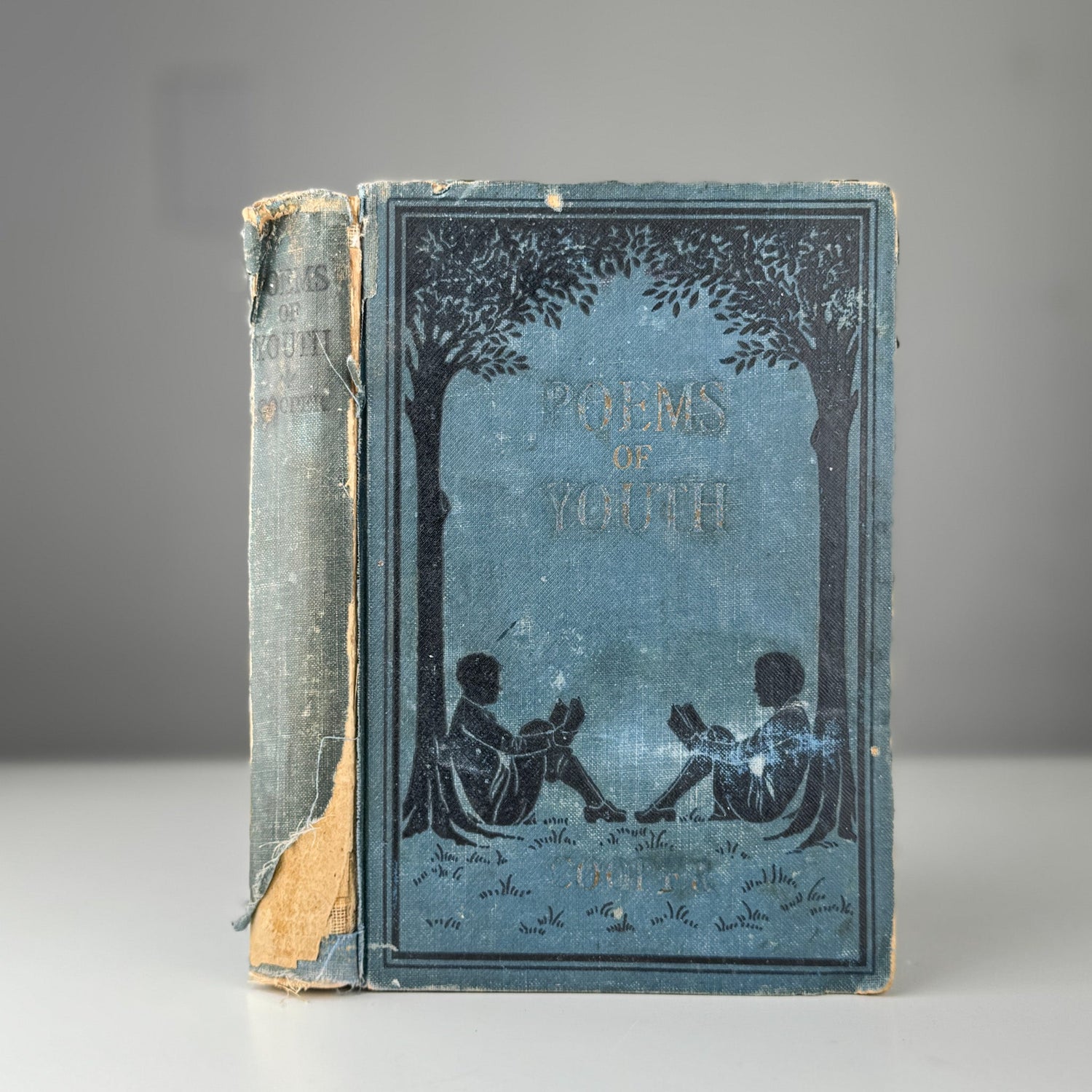 Poems of Youth, Vintage Middle School Poetry School Book, 1928 - Pretty Old Books