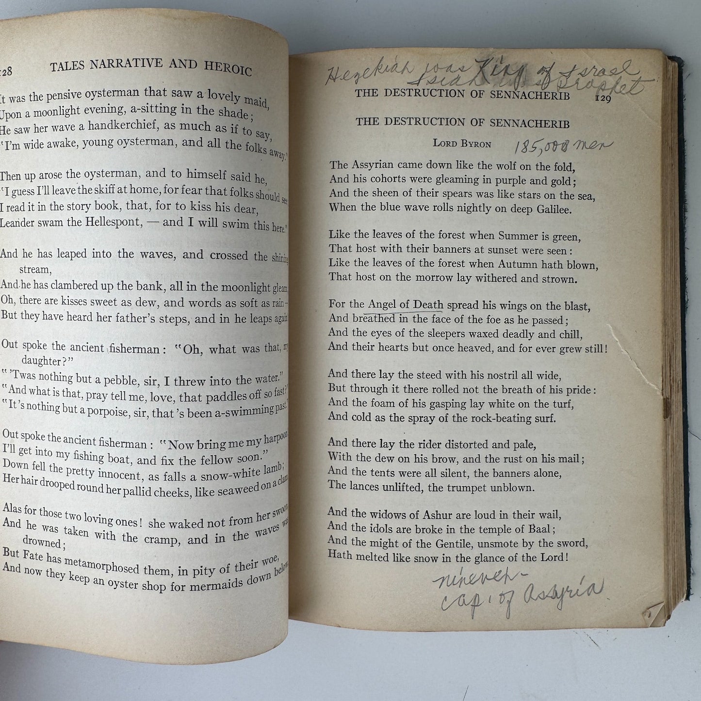 Poems of Youth, Vintage Middle School Poetry School Book, 1928 - Pretty Old Books