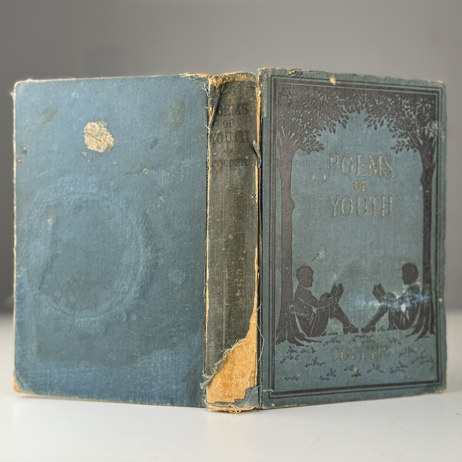 Poems of Youth, Vintage Middle School Poetry School Book, 1928 - Pretty Old Books