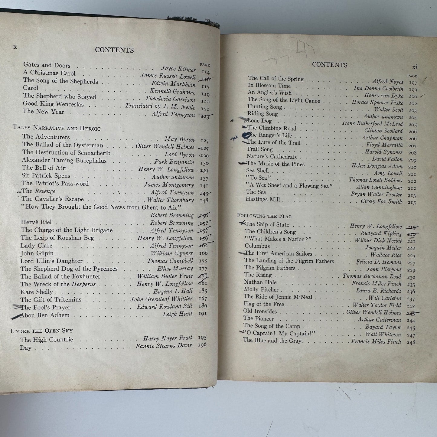 Poems of Youth, Vintage Middle School Poetry School Book, 1928 - Pretty Old Books