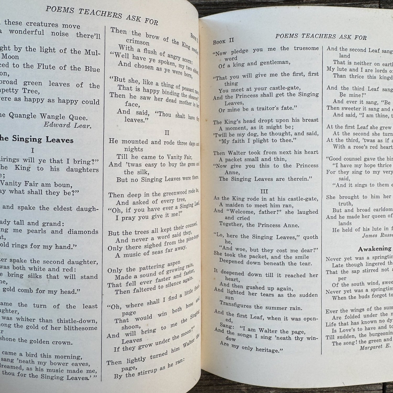Poems Teachers Ask For, Book Two, Poetry Anthology for Schools - Pretty Old Books