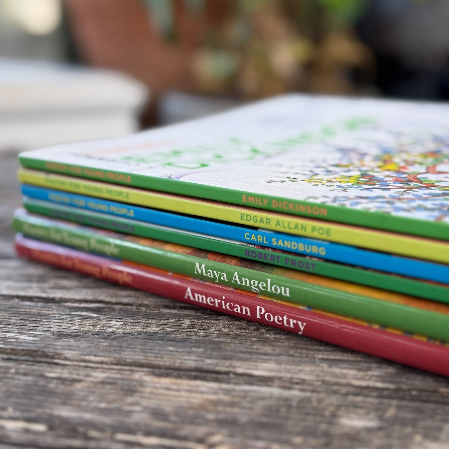 Poetry For Young People Book Bundle - Pretty Old Books