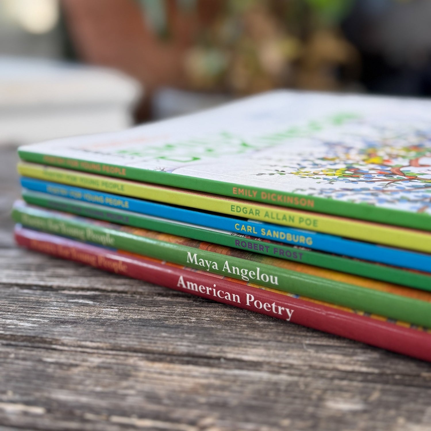 Poetry For Young People Book Bundle - Pretty Old Books