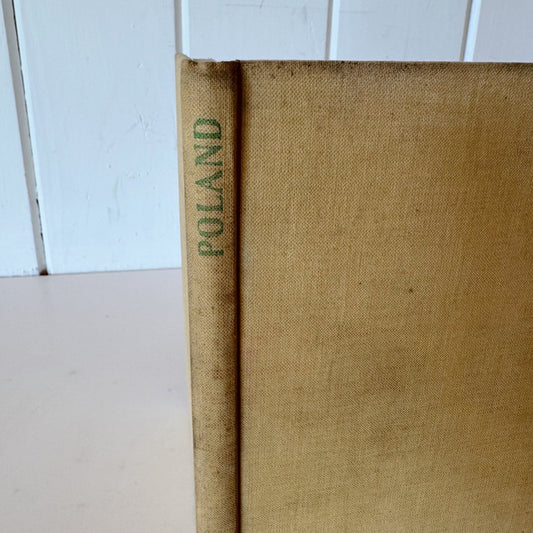 Poland - Land, History, Culture, An Outline, 1959 Hardcover - Pretty Old Books