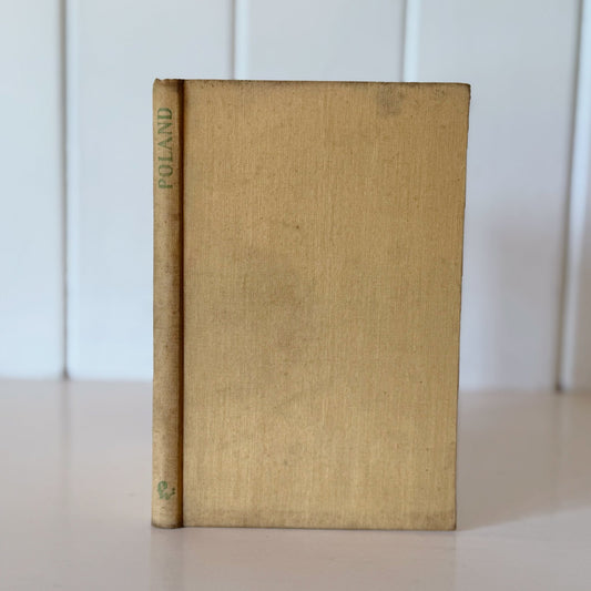 Poland - Land, History, Culture, An Outline, 1959 Hardcover - Pretty Old Books