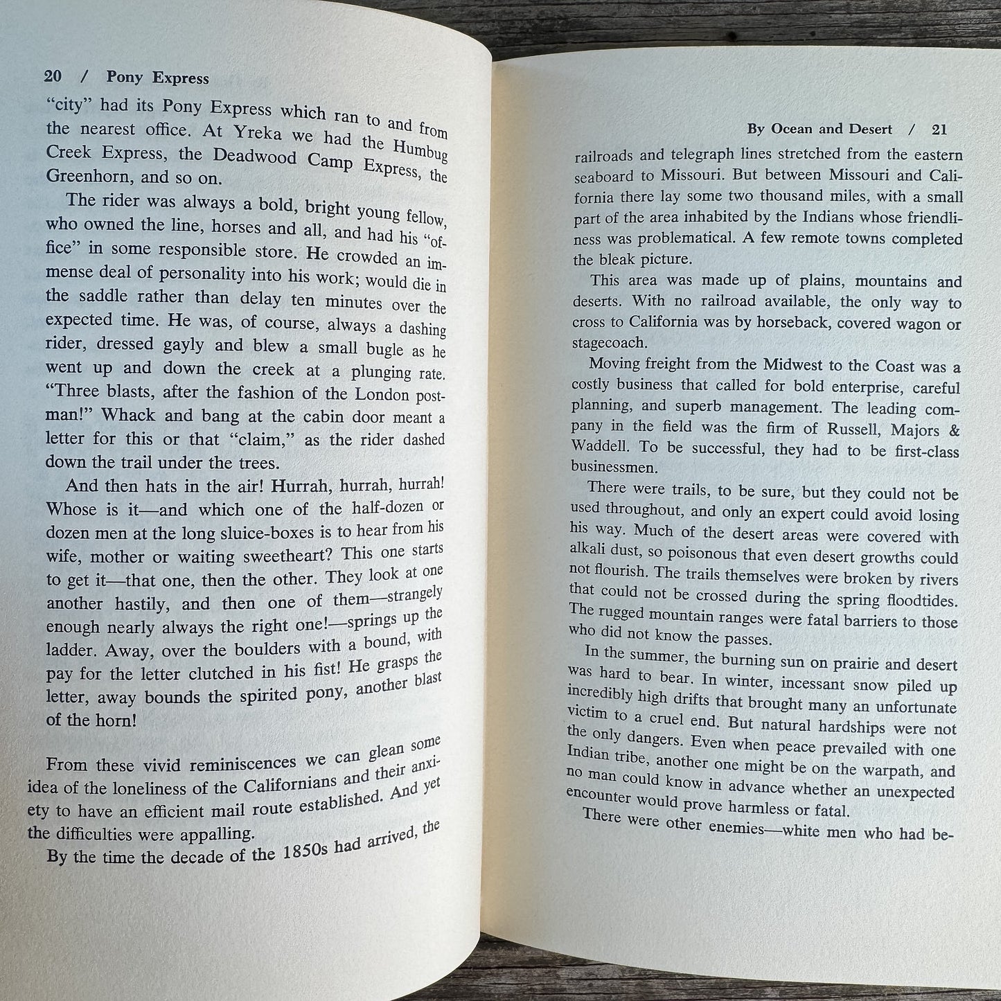 Pony Express, Fred Reinfeld, 1966, First Edition - Pretty Old Books