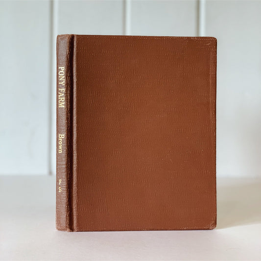 Pony Farm, Paul Brown, 1948, Children's Fiction - Pretty Old Books