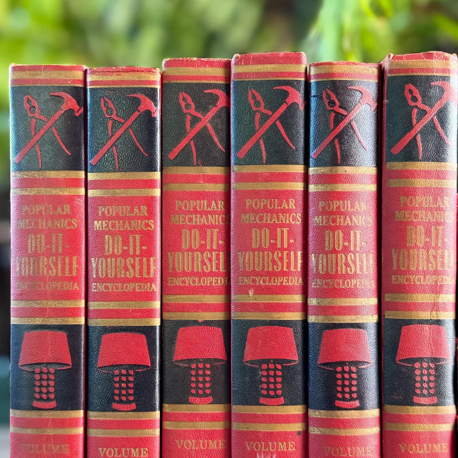 Popular Mechanics Do-It-Yourself Encyclopedia, Complete 12 Volume Set, 1956 - Pretty Old Books