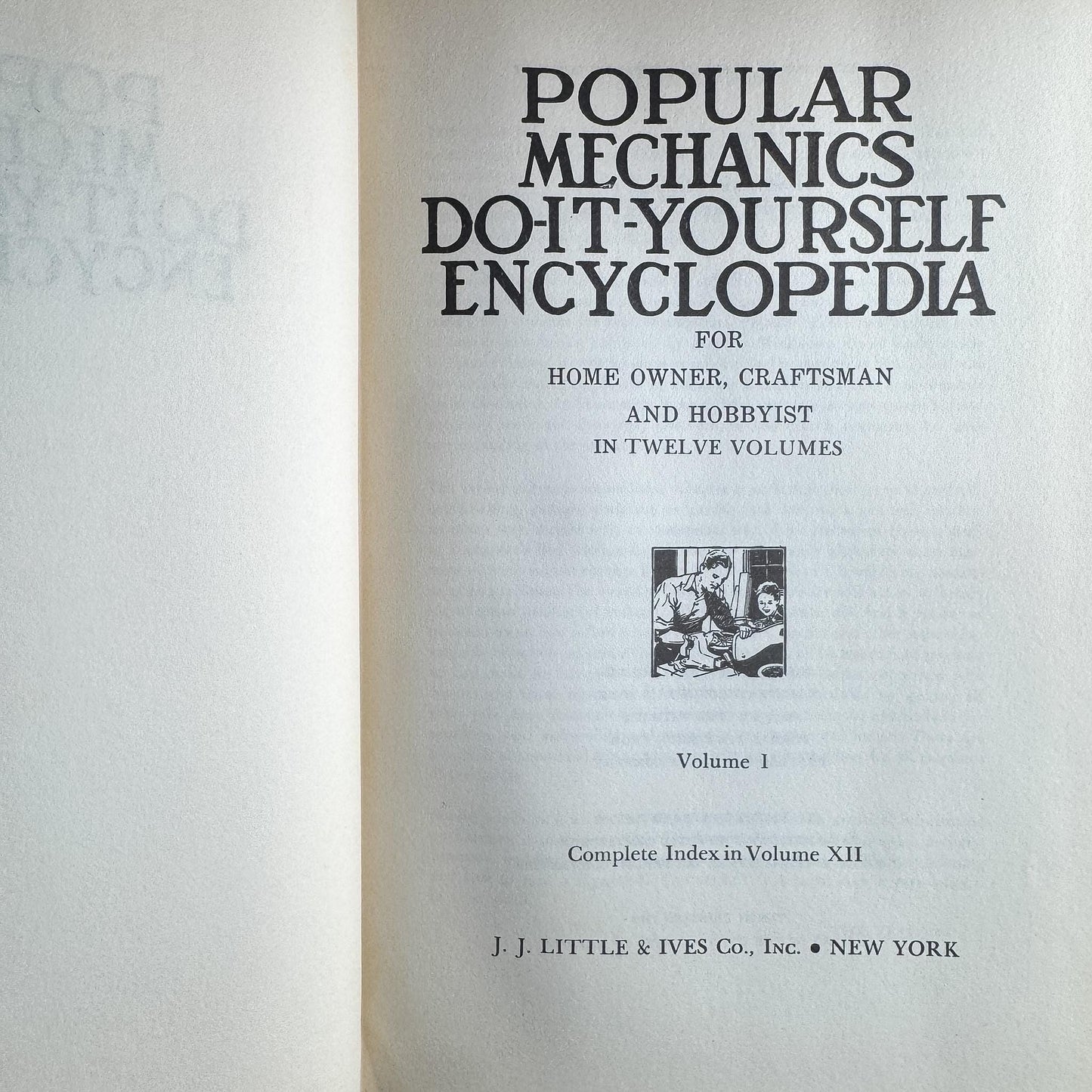 Popular Mechanics Do-It-Yourself Encyclopedia, Complete 12 Volume Set, 1956 - Pretty Old Books