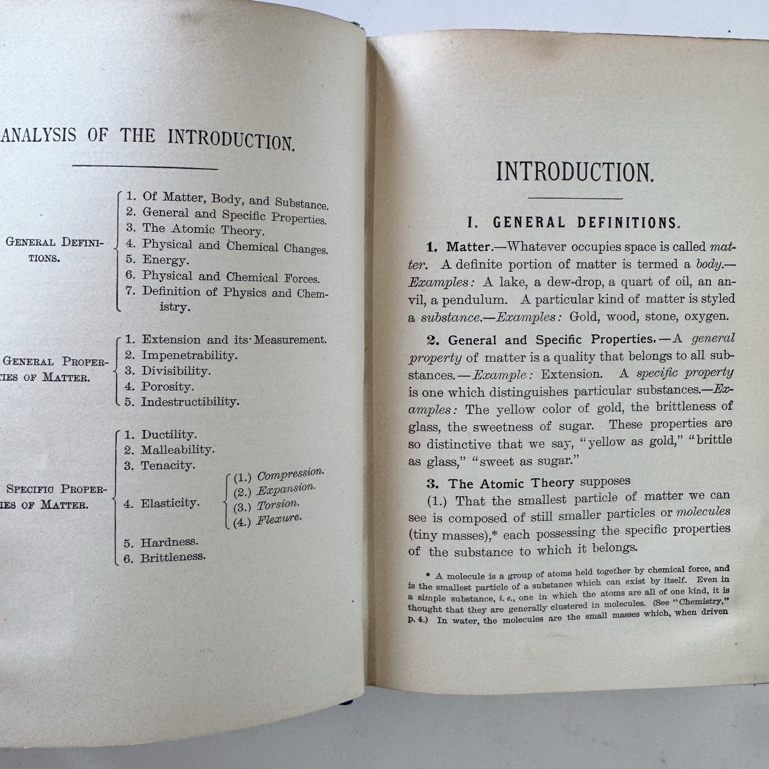 Popular Physics, 1896 Textbook, Illustrated Elementary Science Book - Pretty Old Books