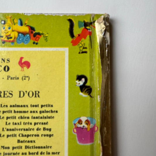 Poucette, Conte D'Andersen, A Little Golden Book, 1953 French Edition - Pretty Old Books