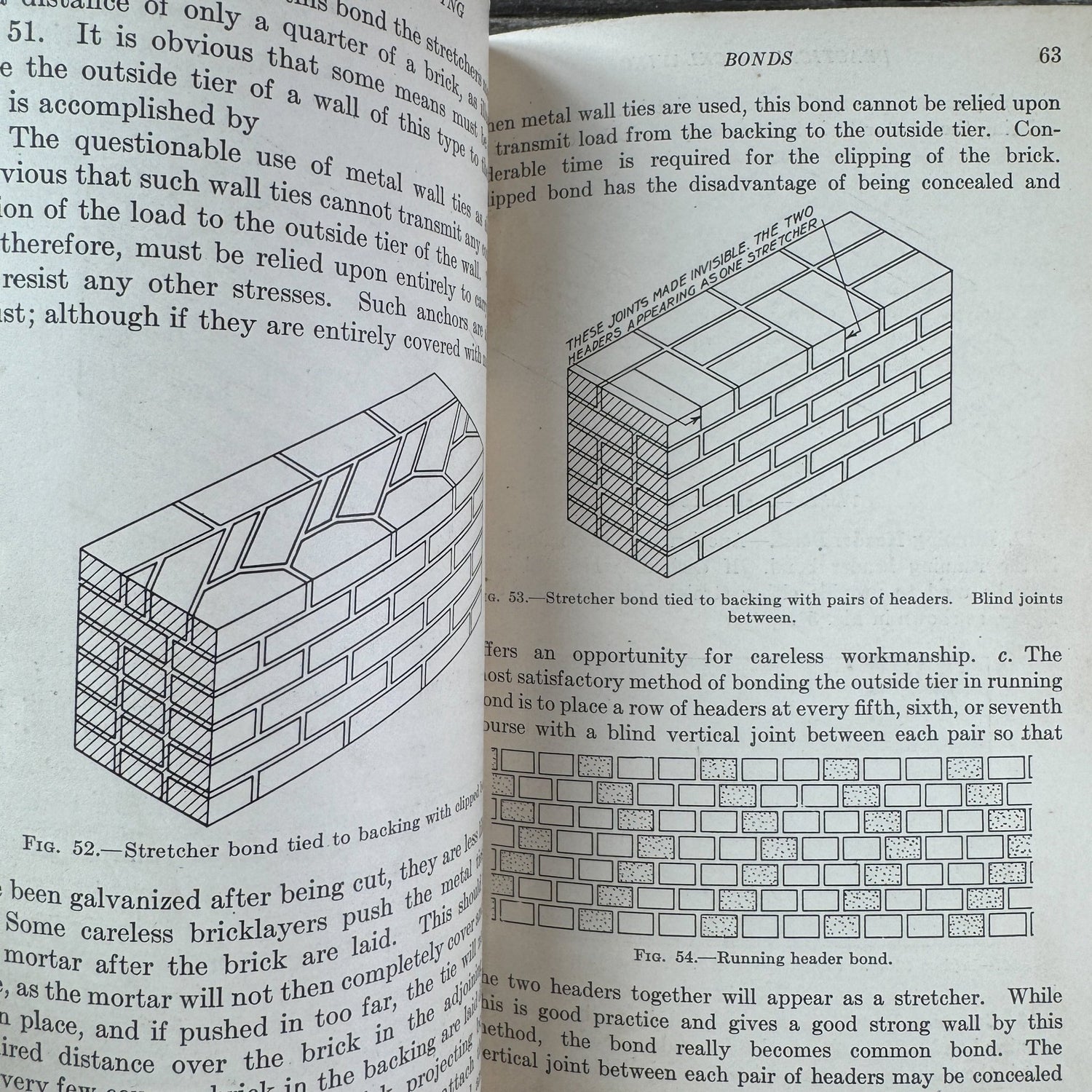 Practical Bricklaying: A Handbook of Instruction and Manual for the Journeyman - Pretty Old Books