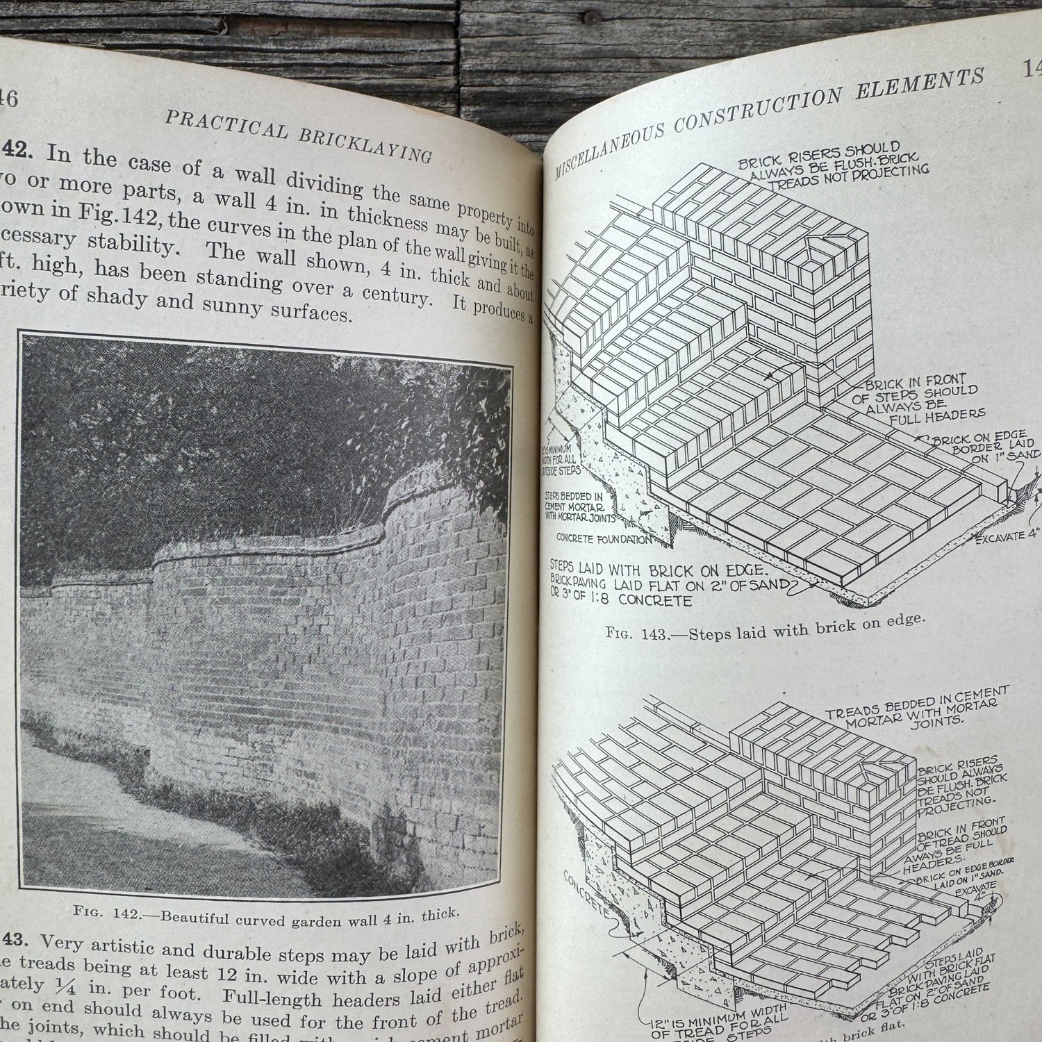 Practical Bricklaying: A Handbook of Instruction and Manual for the Journeyman - Pretty Old Books