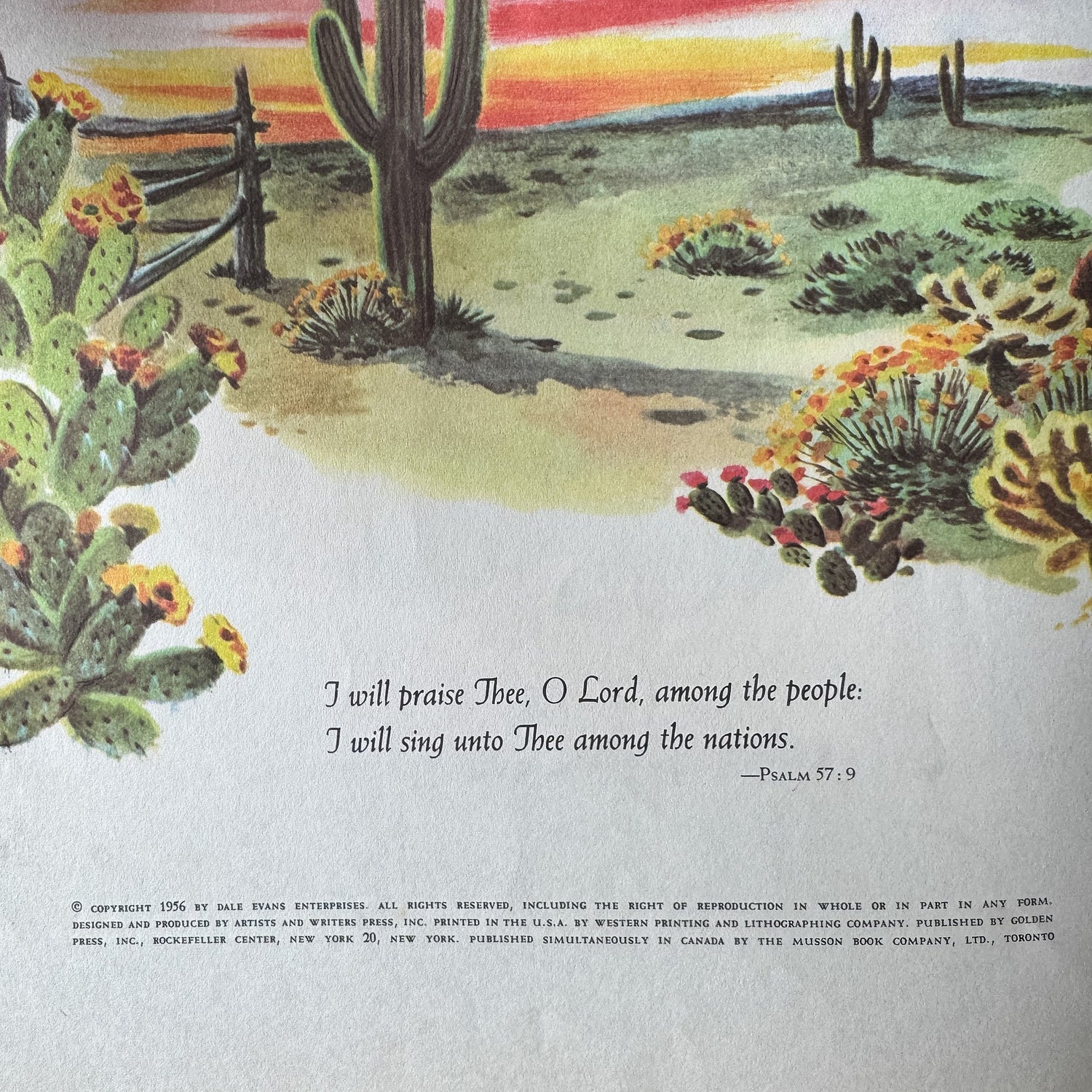 Prayer Book for Children, Dale Evans, 1956 - Pretty Old Books
