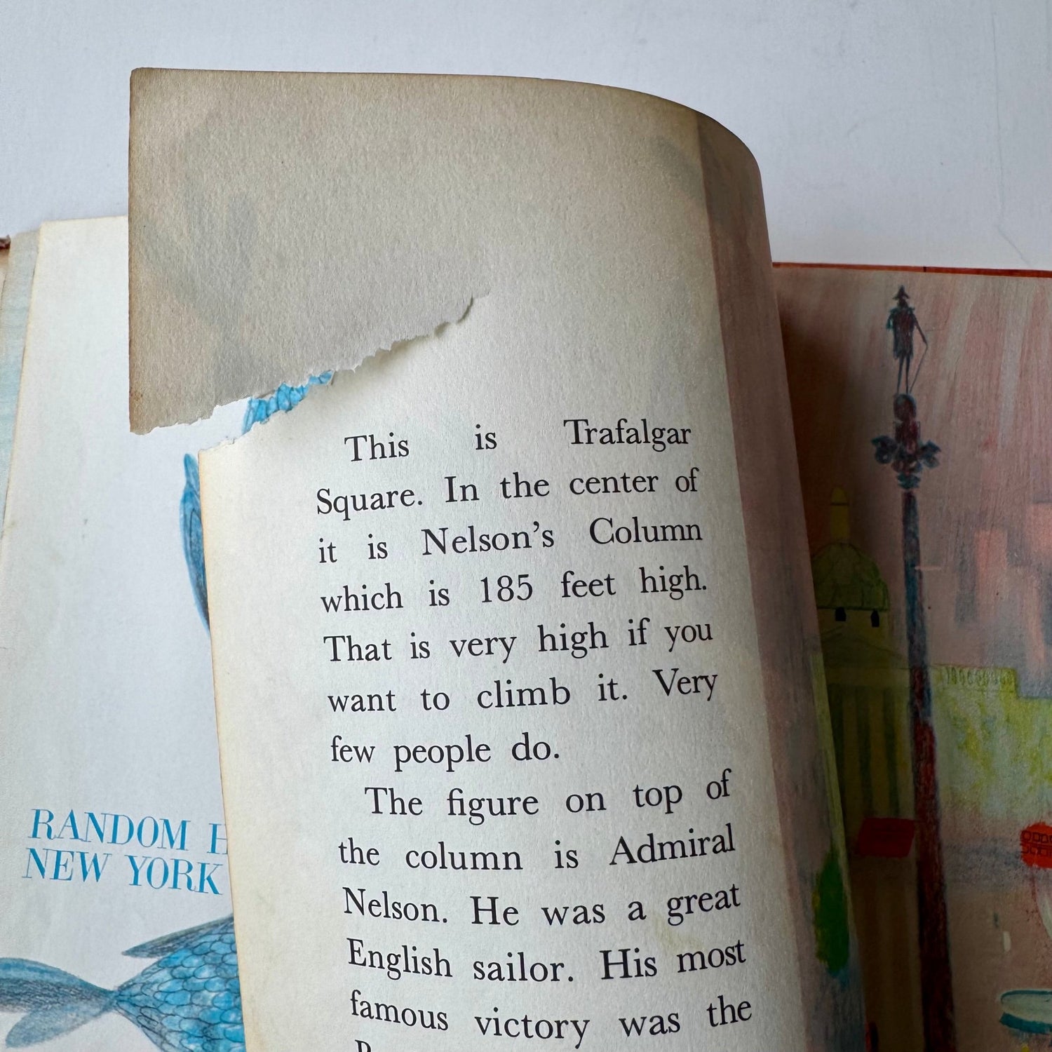 Preep: The Little Pigeon of Trafalgar Square, 1964 Hardcover - Pretty Old Books