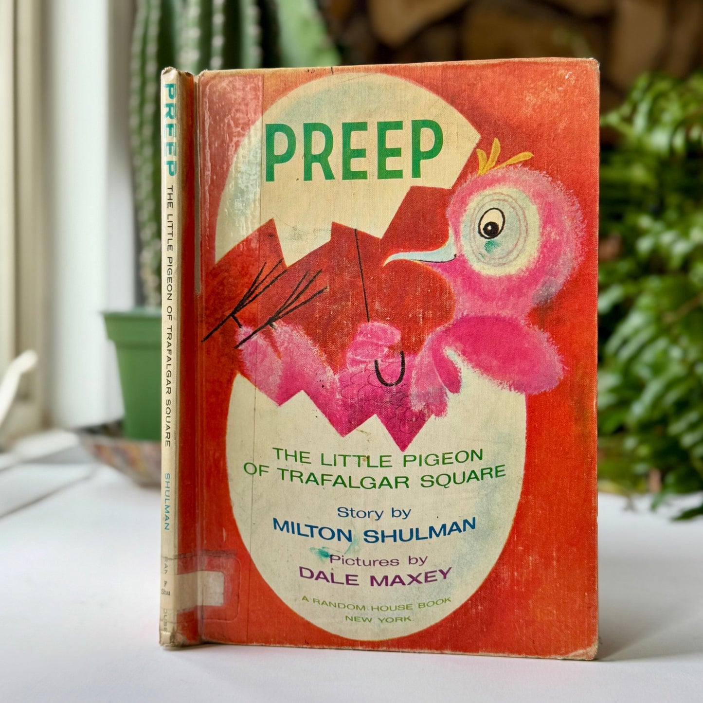 Preep: The Little Pigeon of Trafalgar Square, 1964 Hardcover - Pretty Old Books