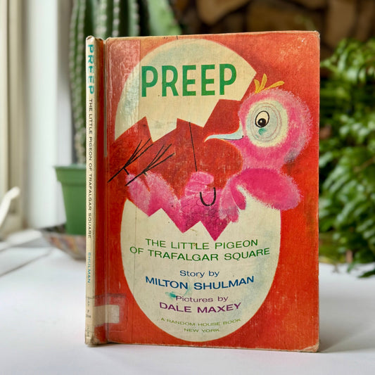 Preep: The Little Pigeon of Trafalgar Square, 1964 Hardcover - Pretty Old Books