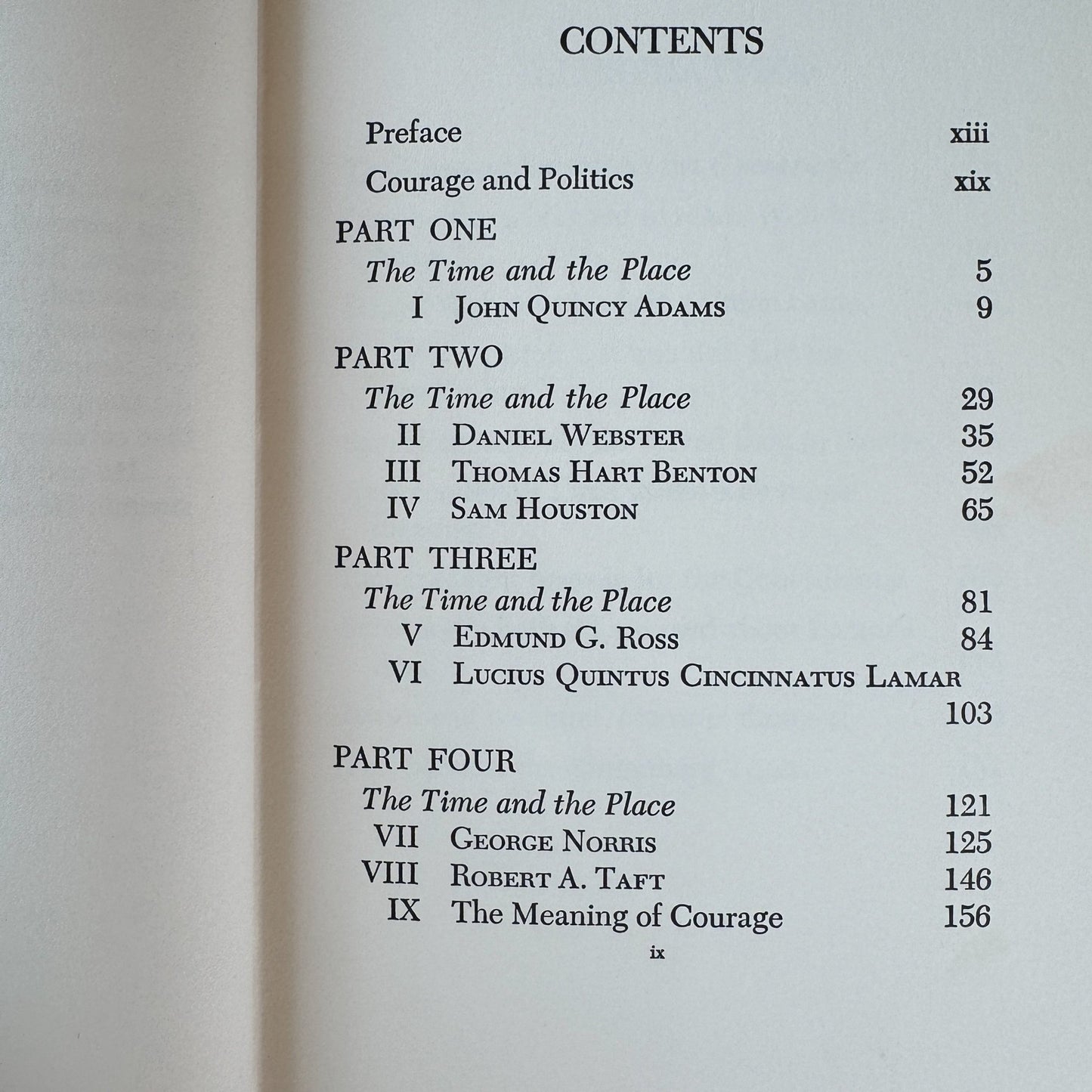 Profiles in Courage, Young Readers Edition, John F. Kennedy, 1961 - Pretty Old Books