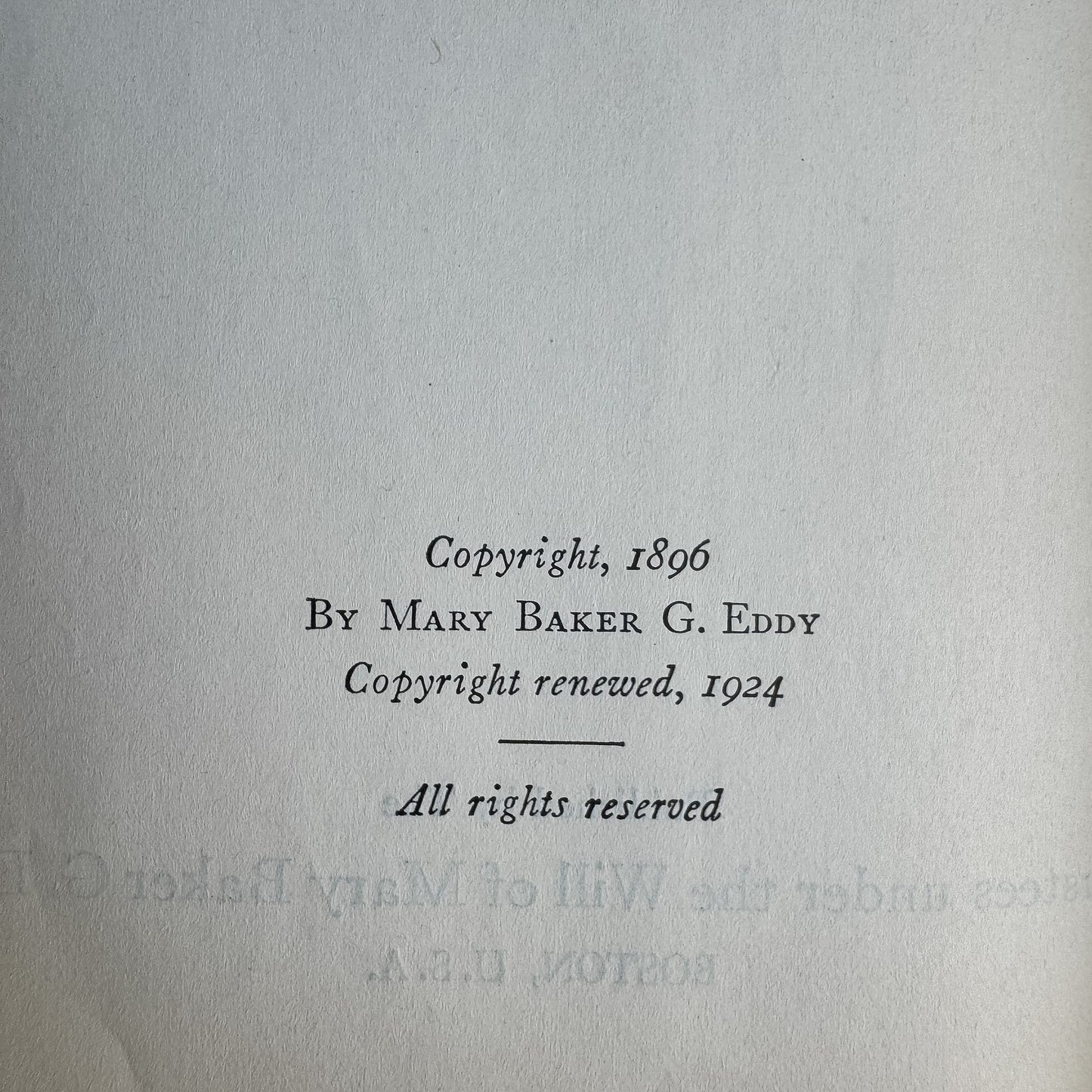 Prose Works Other Than Science and Health, Mary Baker Eddy, 1925 - Pretty Old Books