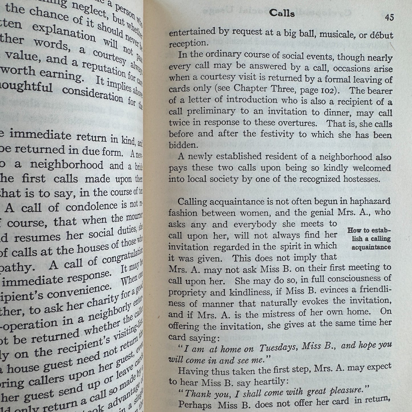 Putnam's Handbook of Etiquette: A Cyclopaedia of Social Usage, 1913 - Pretty Old Books