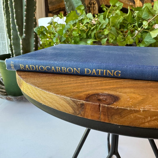 Radiocarbon Dating, Willard F. Libby, 1952 First Edition, Nobel Prize Winning Science - Pretty Old Books