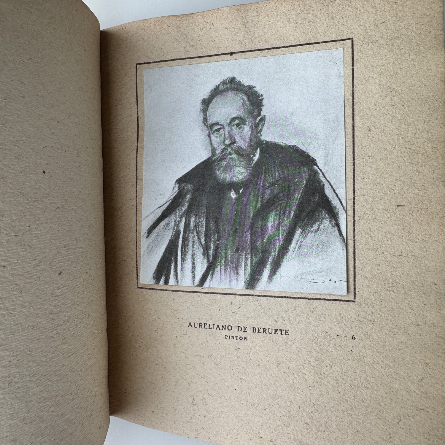 Ramon Casas, Editorial Estrella, Madrid, Antique Portraiture Softcover - Pretty Old Books