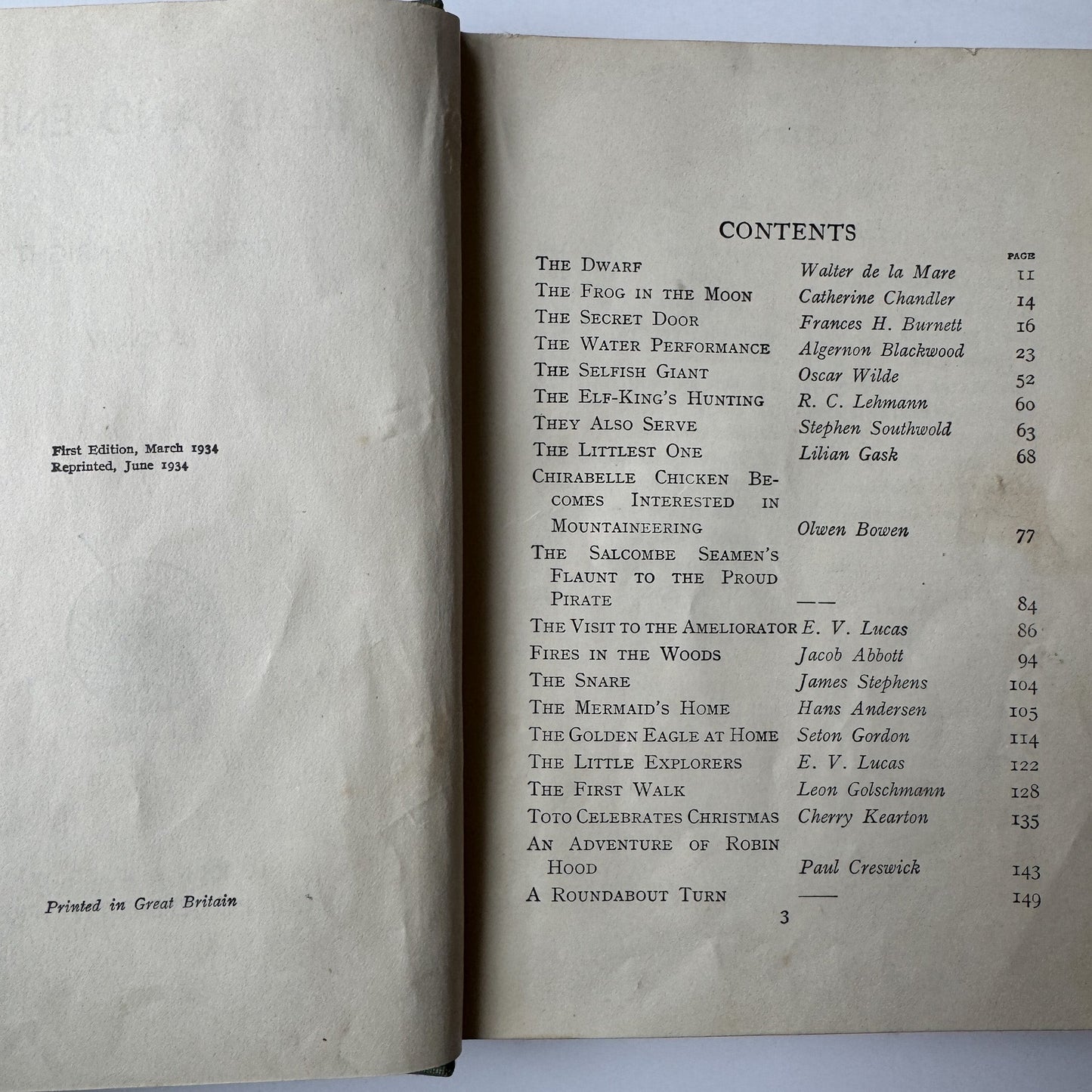 Read and Enjoy, Book 4, 1934, British Kids' School Reader - Pretty Old Books