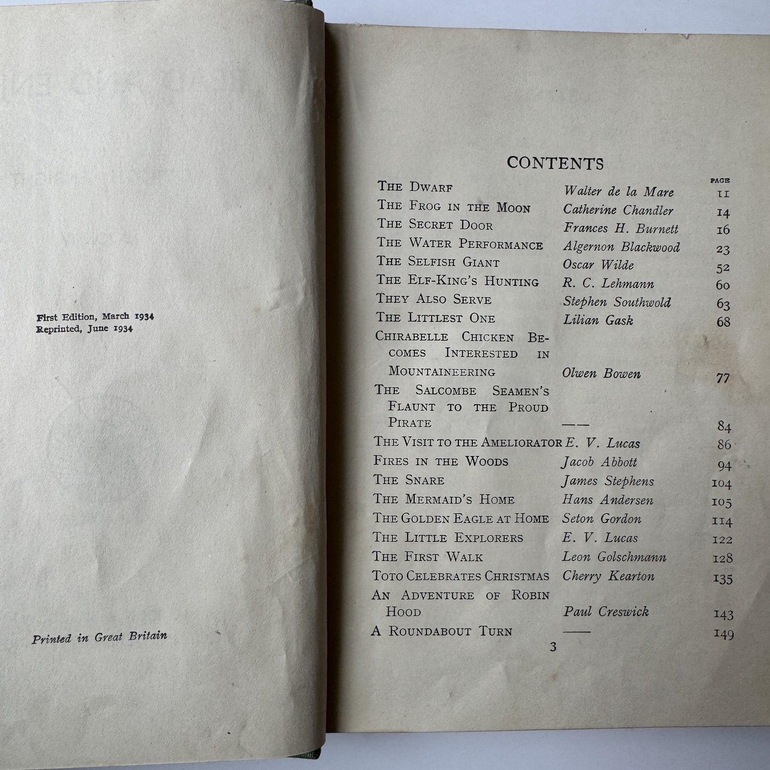 Read and Enjoy, Book 4, 1934, British Kids' School Reader - Pretty Old Books