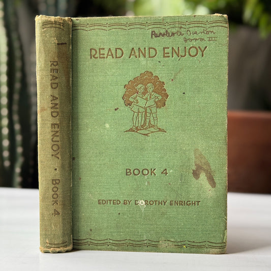 Read and Enjoy, Book 4, 1934, British Kids' School Reader - Pretty Old Books