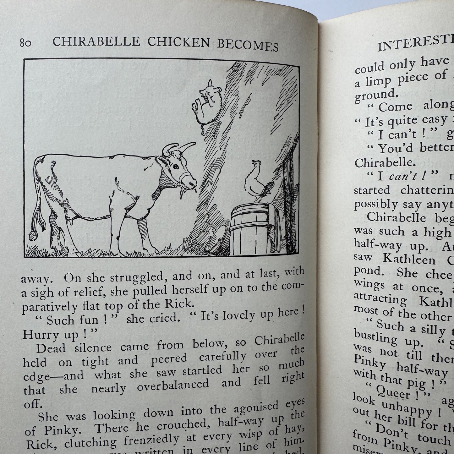 Read and Enjoy, Book 4, 1934, British Kids' School Reader - Pretty Old Books