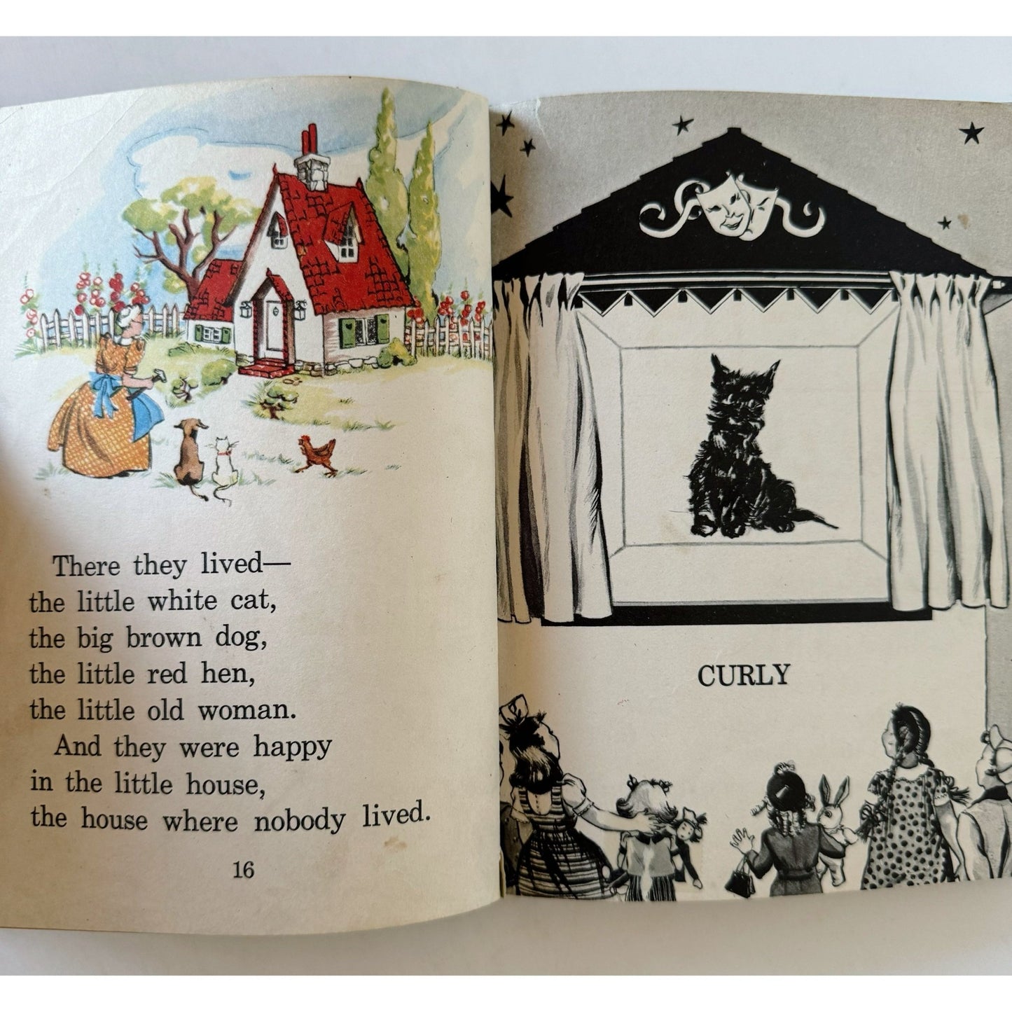 Read Another Story, Pratt and Meighen, 1939 Primer School Book - Pretty Old Books